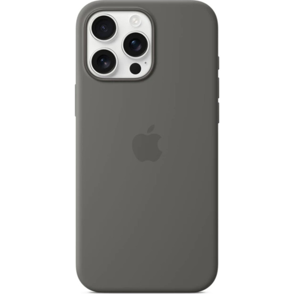 Apple для iPhone 16 Pro Max Silicone с MagSafe серый 2