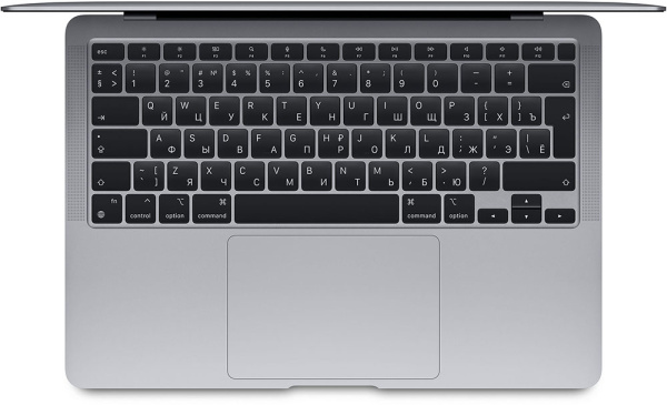 Apple MacBook Air (M1, 2020) 16 ГБ, 256 ГБ SSD, серый космос 2